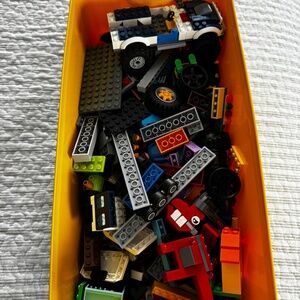 Container of Various Legos